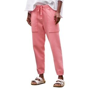 Frank & Eileen Eamon Triple Fleece Jogger Pants Watermelon Womens Size L